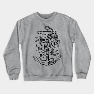 Rum Anchor (black) Crewneck Sweatshirt